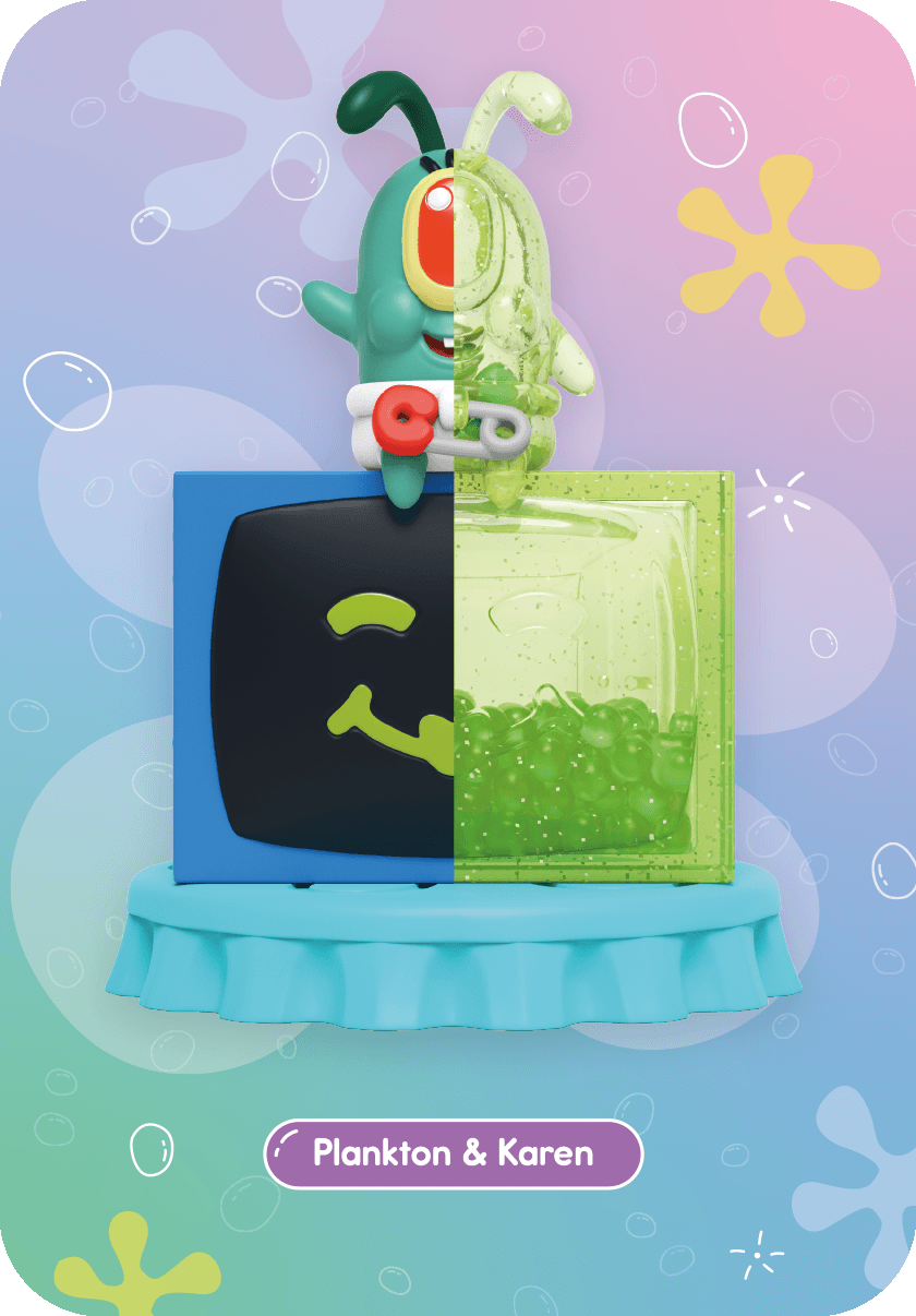 Kandy X SpongeBob SquarePants (Soda Edition) Character Lineup