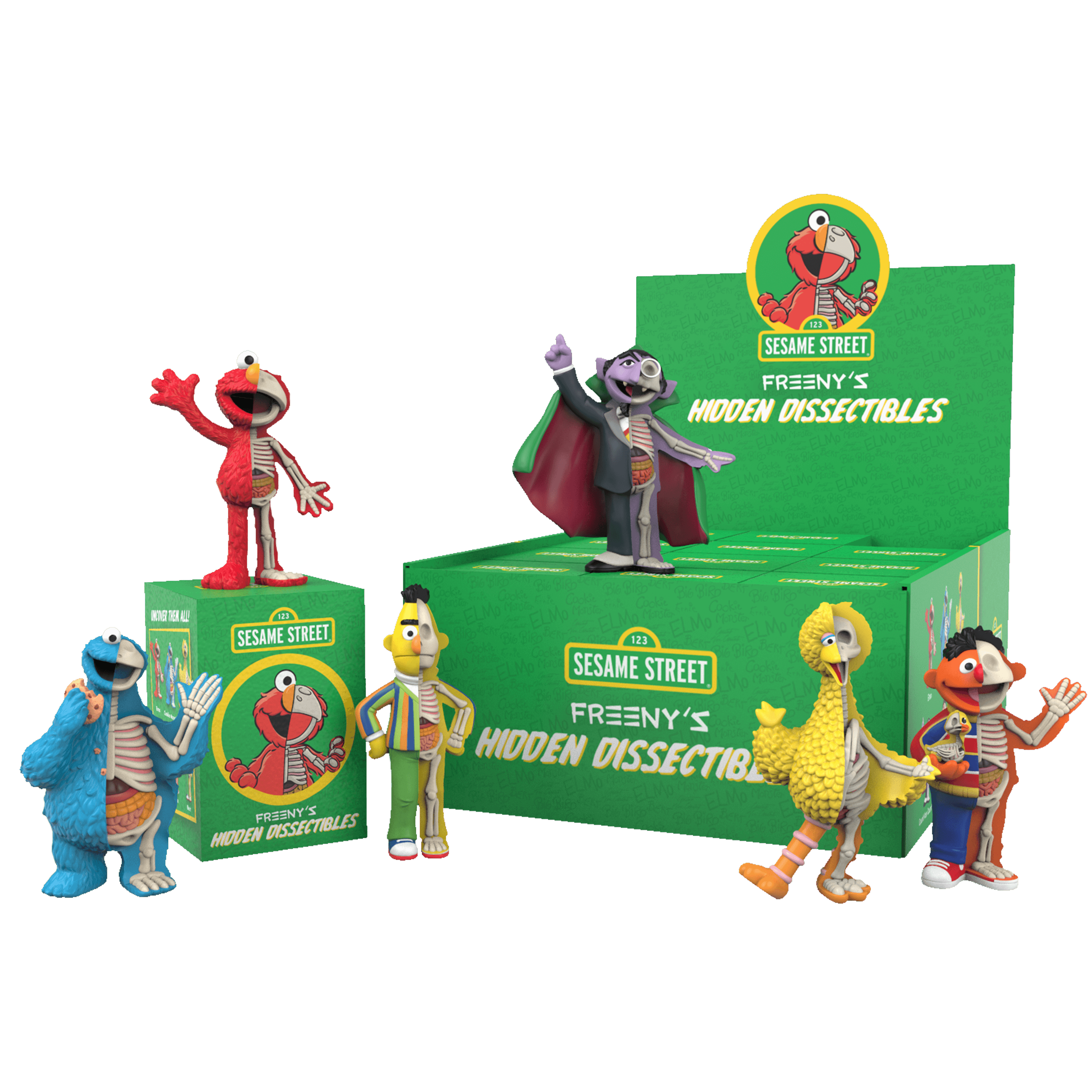 Freeny's Hidden Dissectable - Sesame Street PRODUCT DETAILS