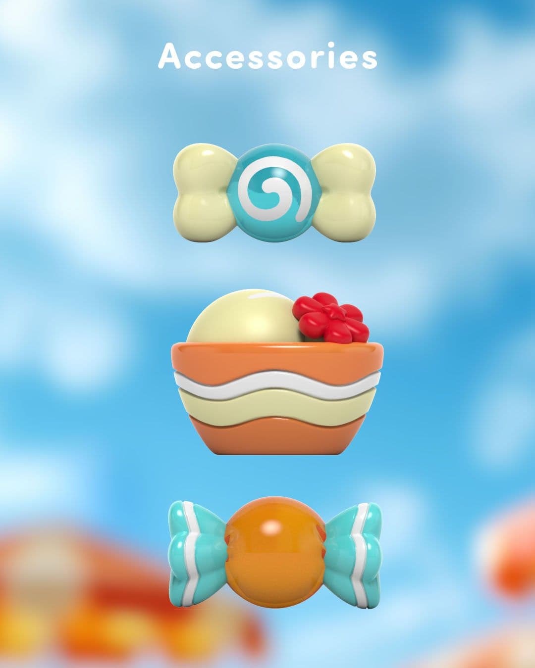 Kandy: Sanrio Pompompurin Sea Breeze Series Close Up