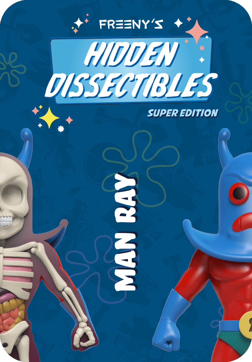 Freeny’s Hidden Dissectibles : SpongeBob SquarePants Series 04 (Super Edition) Character Lineup