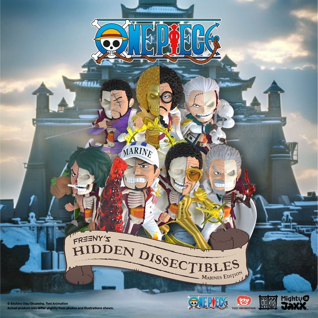 Freeny's Hidden Dissectibles: One Piece Marines Edition PRODUCT DETAILS