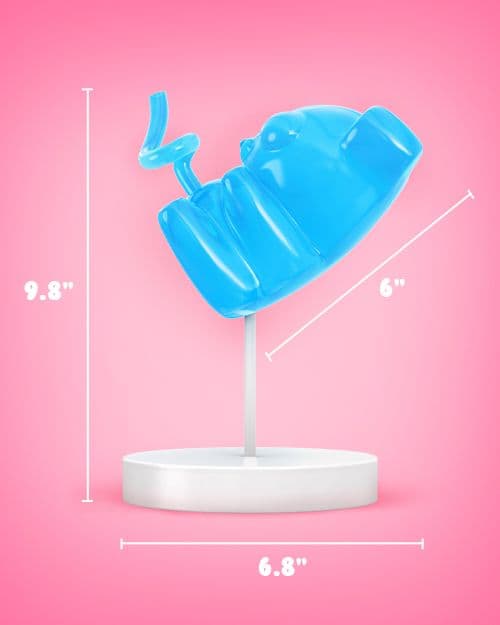 Immaculate Confection: Gummi Fetus (Blue Raspberry Edition) by Jason Freeny Close Up