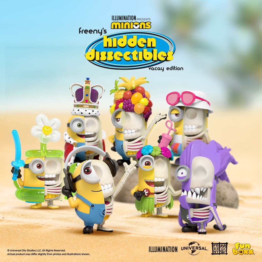 Freeny's Hidden Dissectibles Minions Series 01 - Vacay Edition PRODUCT DETAILS