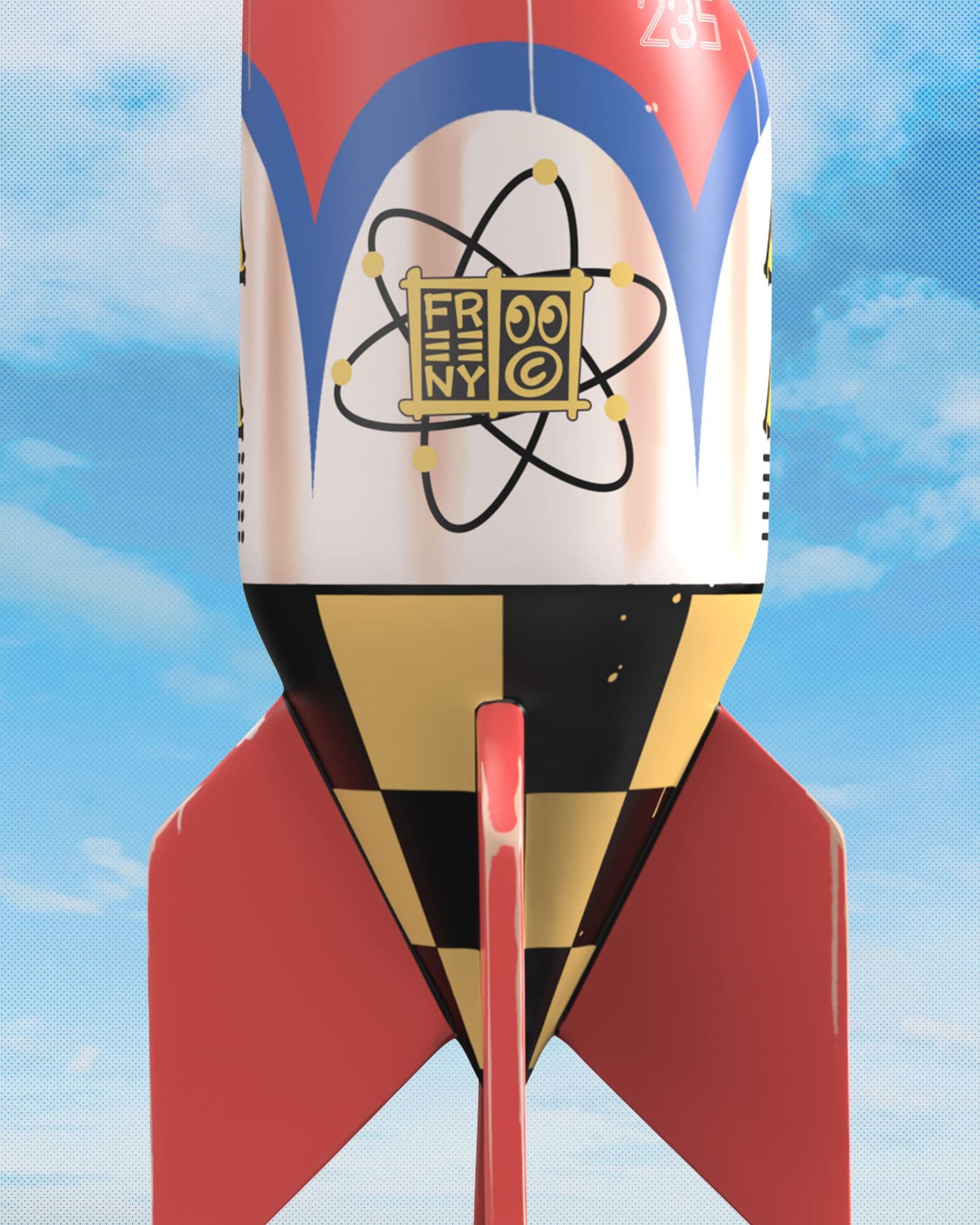 Skull bomb (Retro Edition) by Jason Freeny Close Up