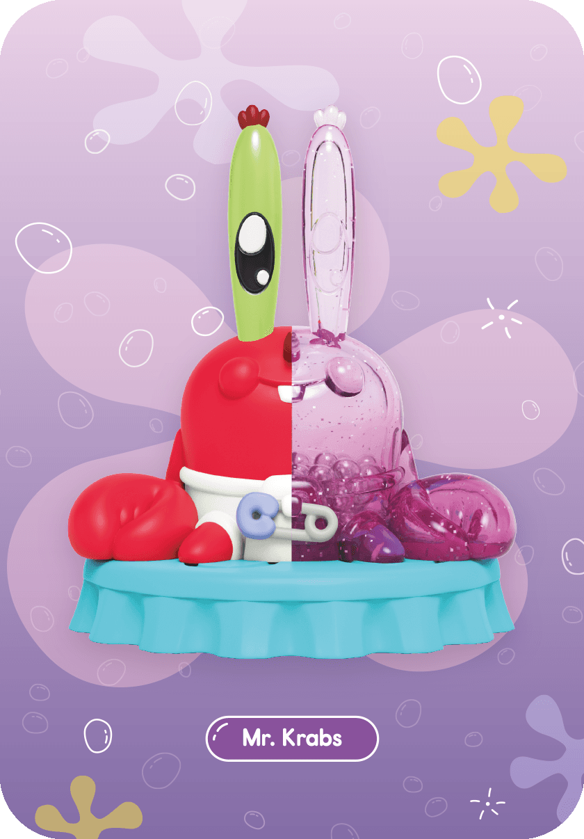 Kandy X SpongeBob SquarePants (Soda Edition) Character Lineup