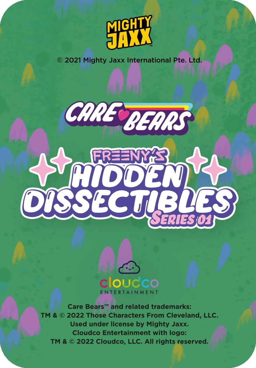 Freeny's Hidden Dissectibles: Carebears Character Lineup