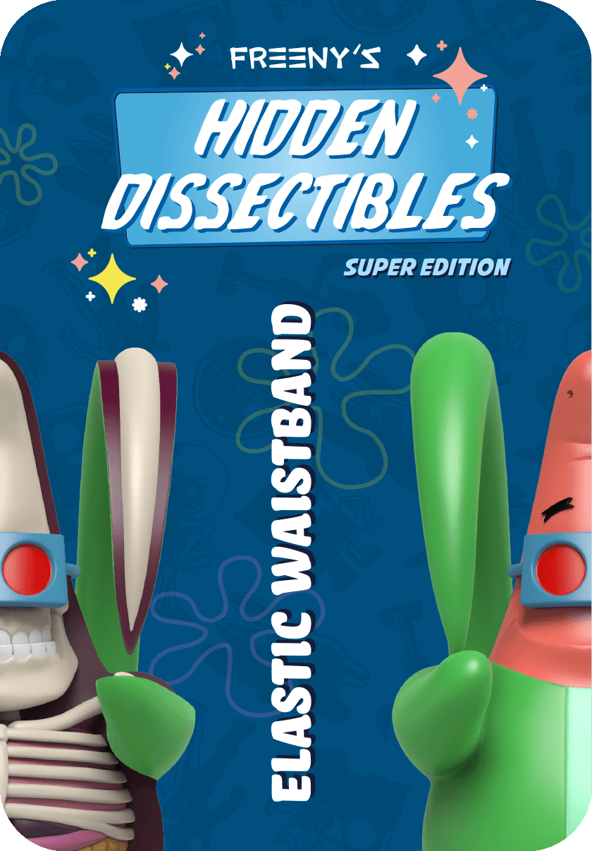 Freeny’s Hidden Dissectibles : SpongeBob SquarePants Series 04 (Super Edition) Character Lineup