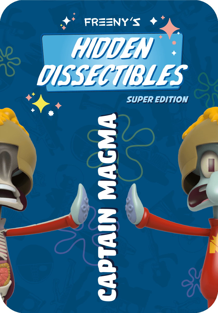 Freeny’s Hidden Dissectibles : SpongeBob SquarePants Series 04 (Super Edition) Character Lineup