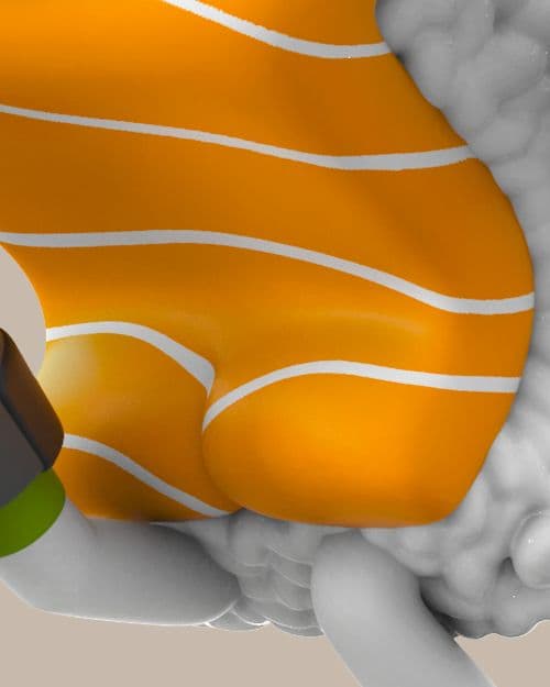 Rock On! Sushi by MankeeBoi Close Up