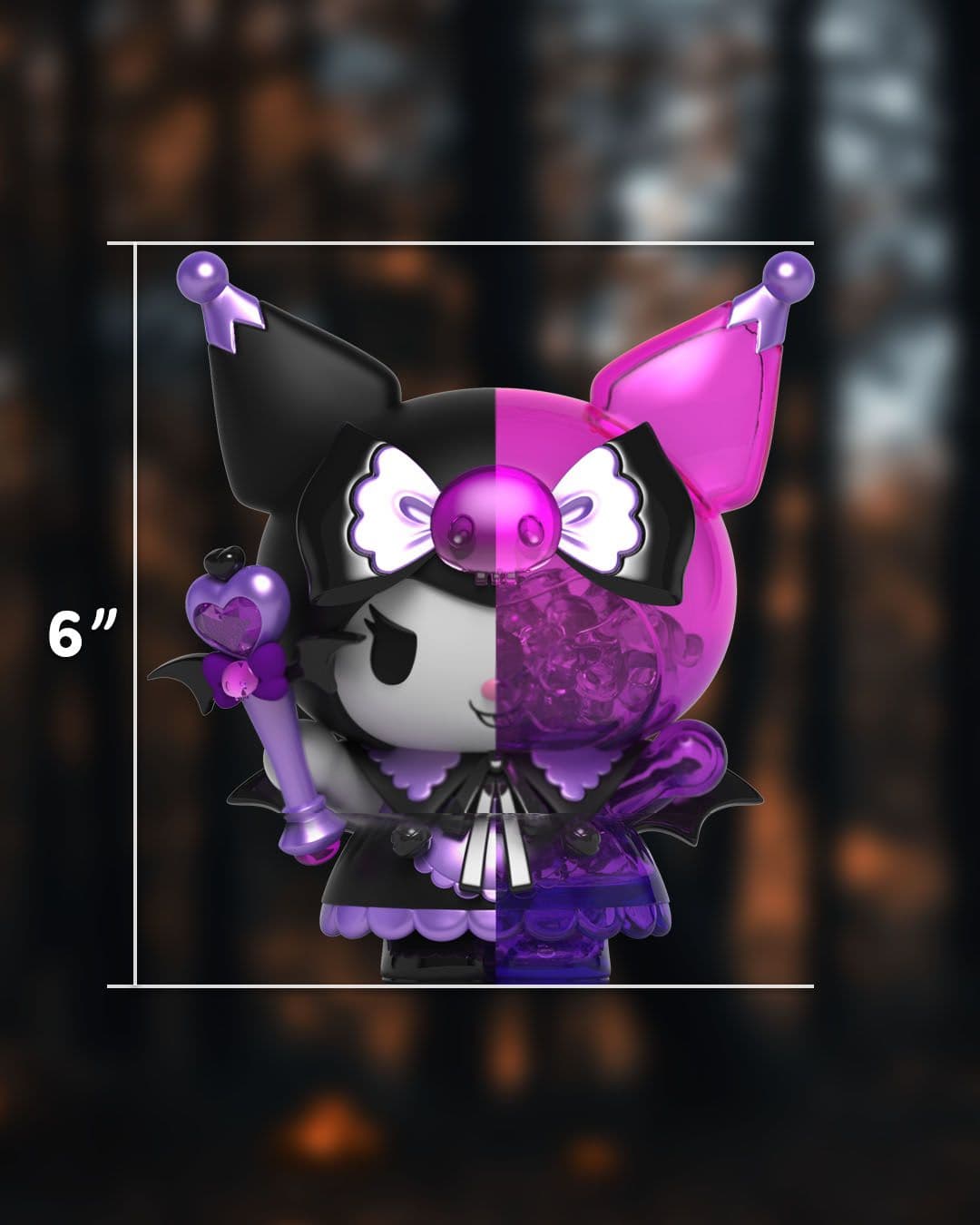 Kandy: Sanrio Kuromi Spooky Fun Series Close Up
