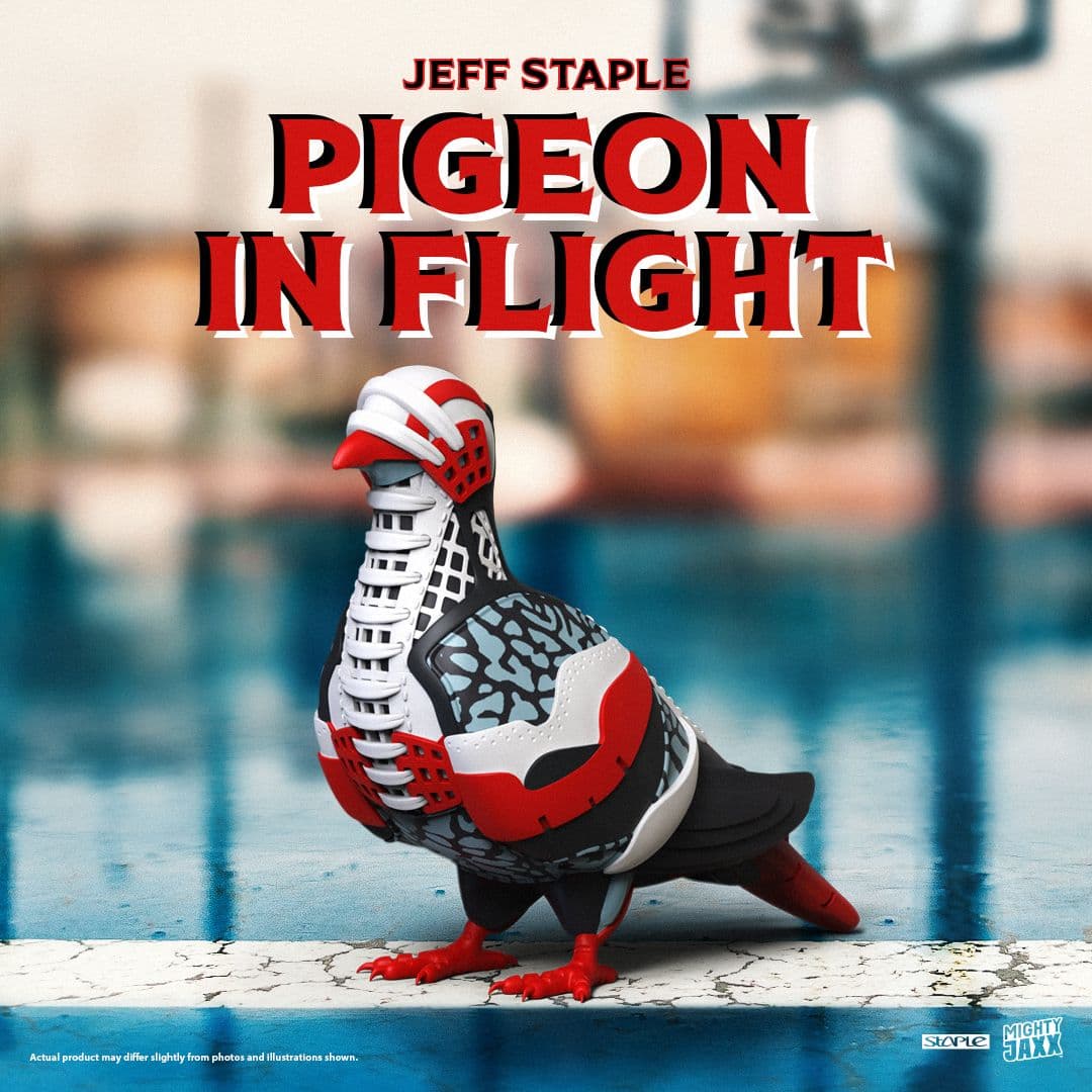 Pigeon in Flight by Jeff Staple PRODUCT DETAILS