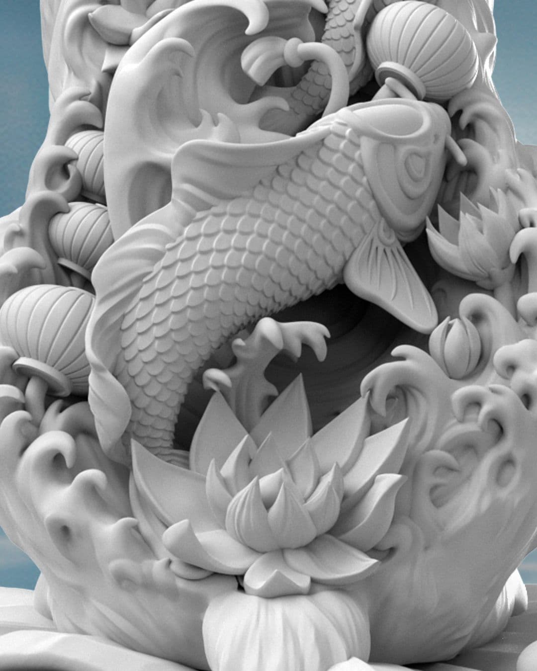 Water Rabbit by Kerby Rosanes Close Up