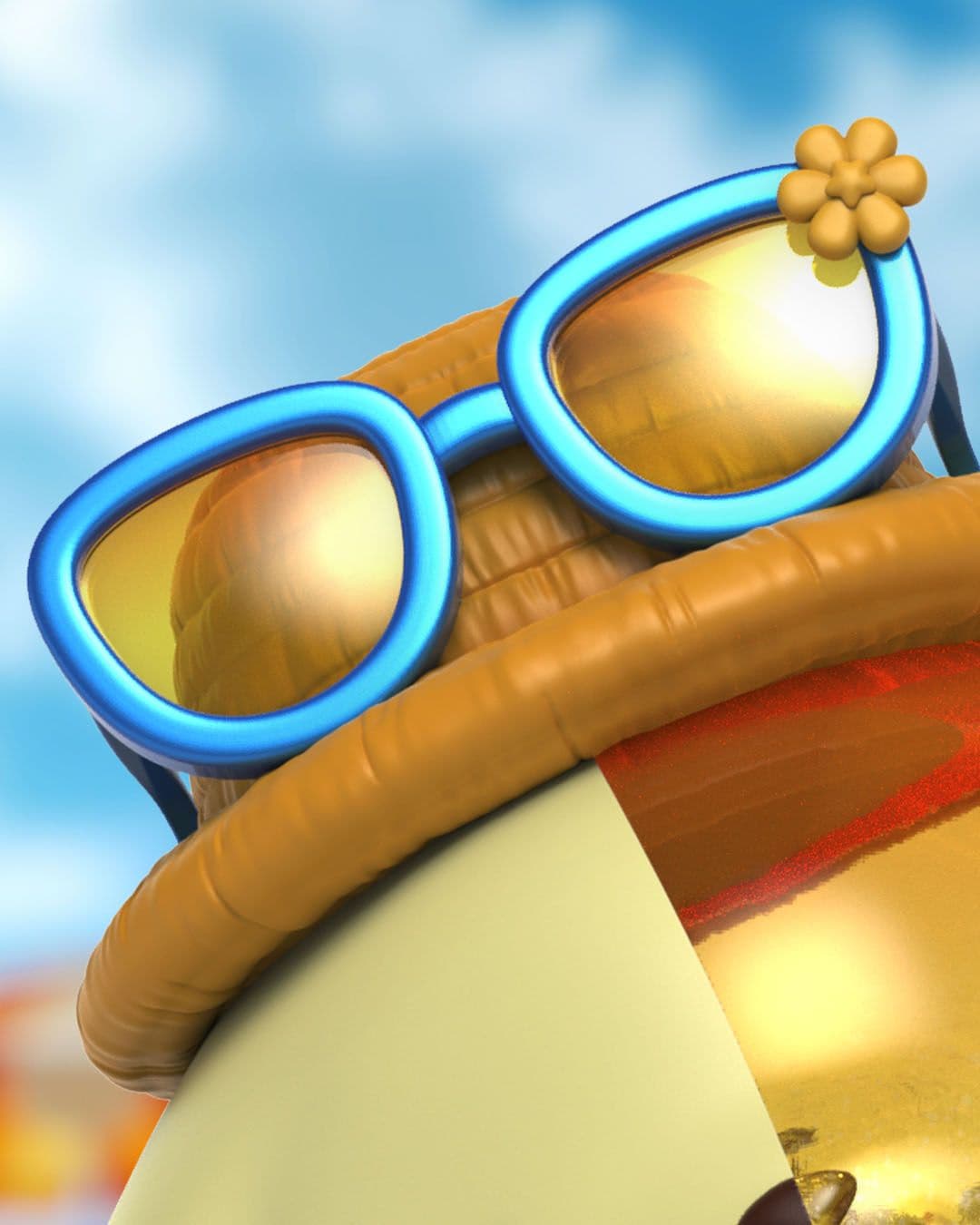 Kandy: Sanrio Pompompurin Sea Breeze Series Close Up