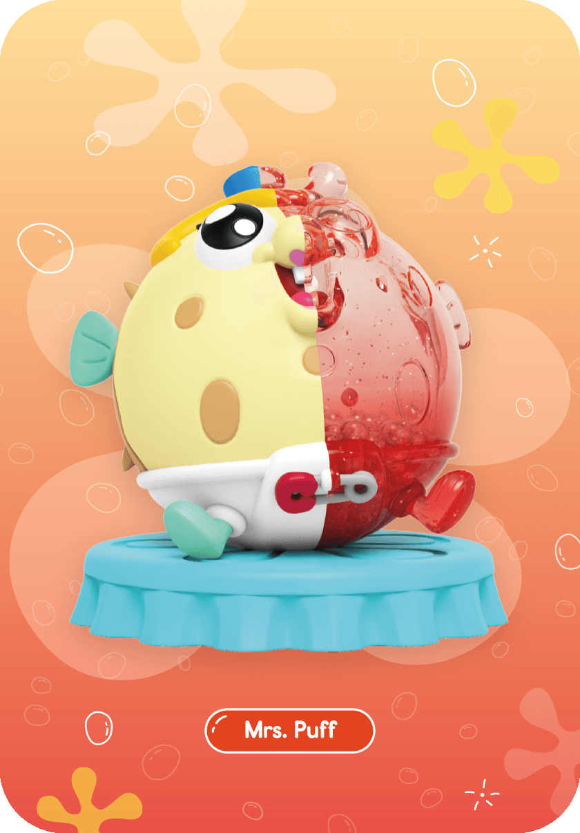 Kandy X SpongeBob SquarePants (Soda Edition) Character Lineup