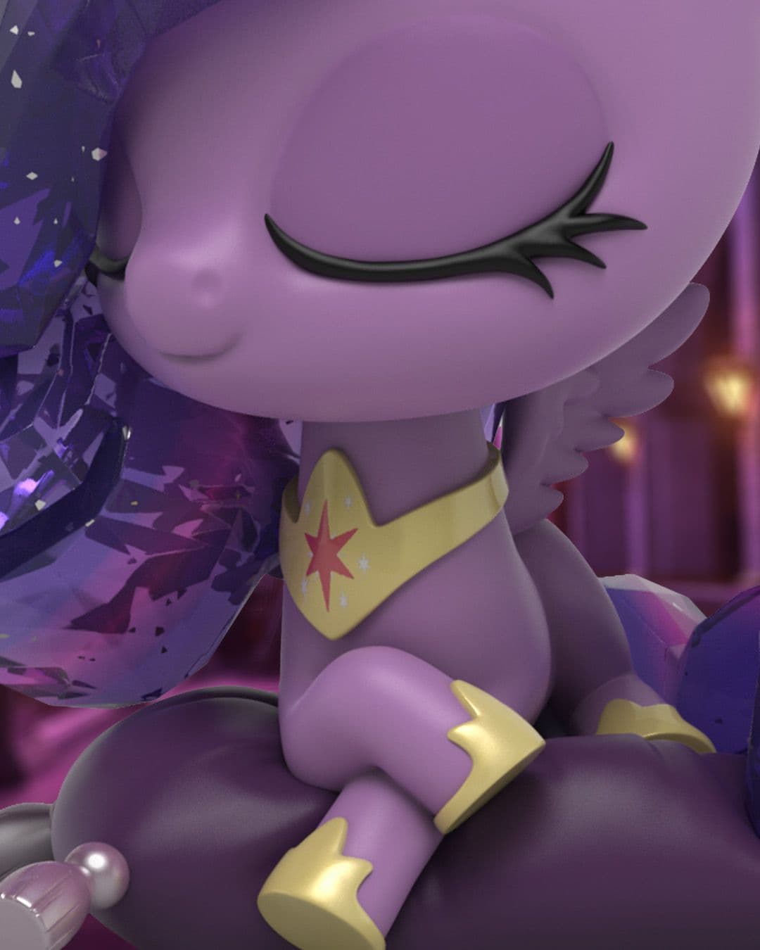 Kwistal: My Little Pony Princess Twilight Sparkle Memories Edition Close Up