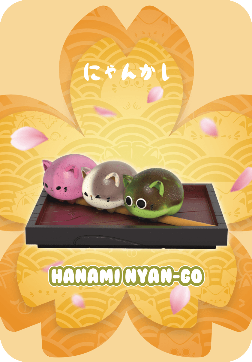 Nyan Kashi by Nyammy Treats Character Lineup