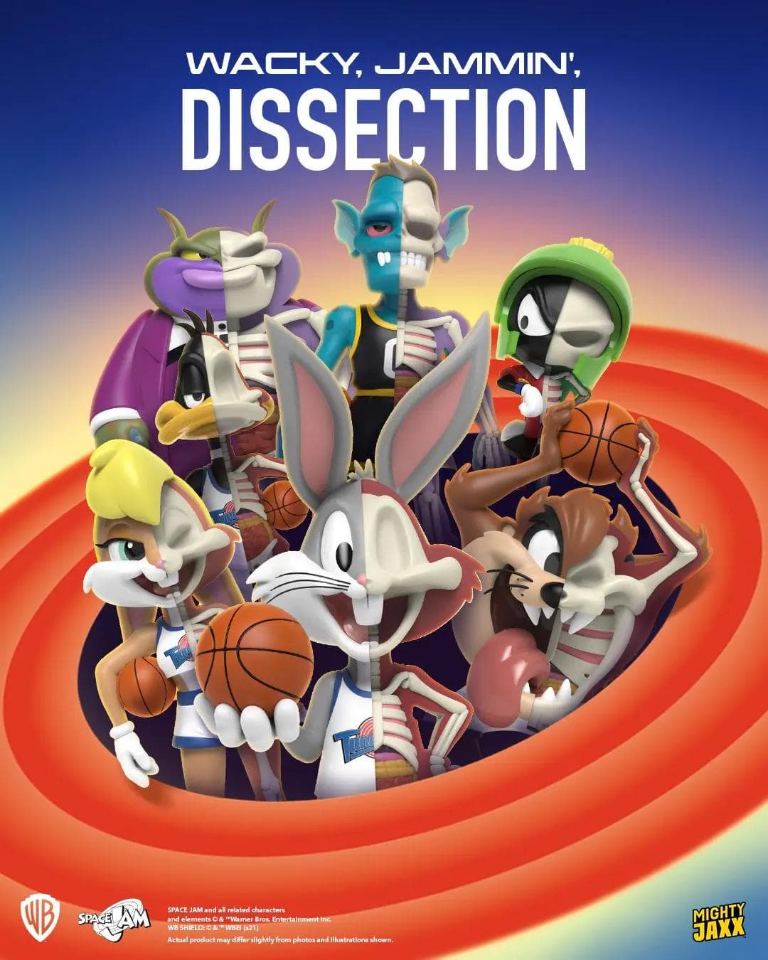 Freeny’s Hidden Dissectibles: Space Jam Series 01 Character Lineup