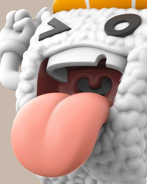 Rock On! Sushi by MankeeBoi Close Up