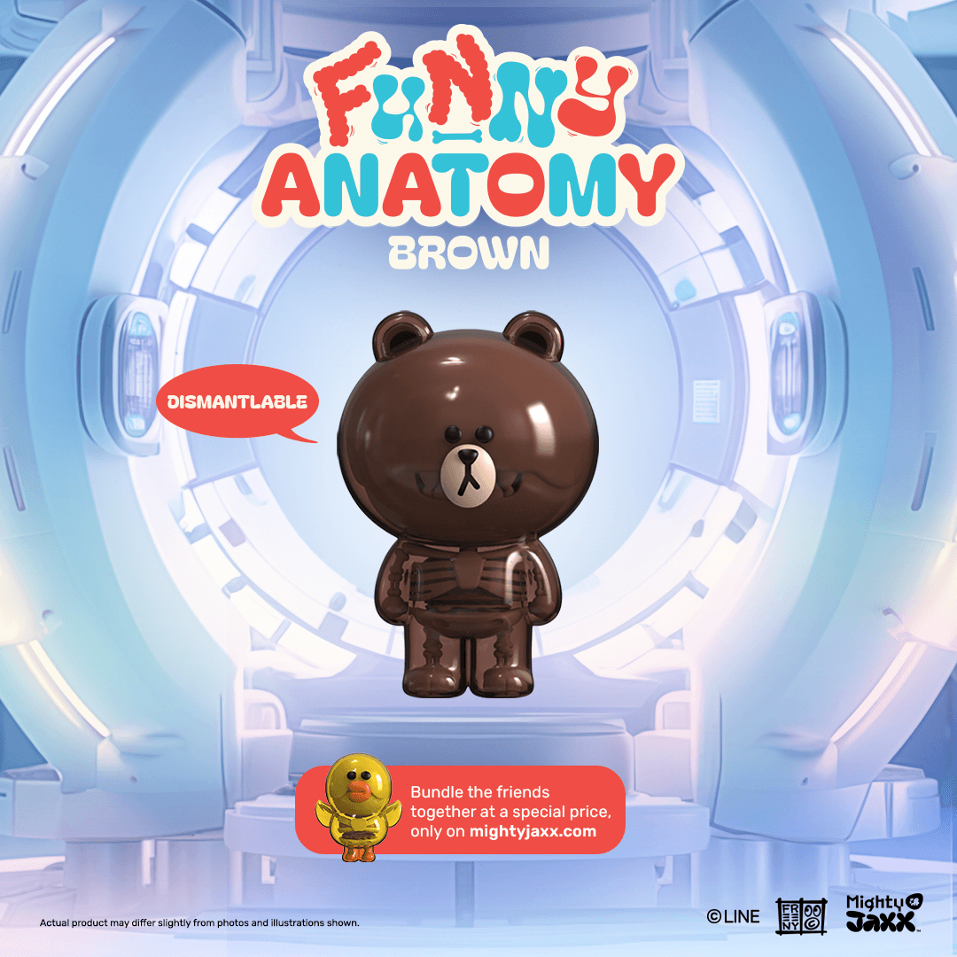 Funny Anatomy LINE Friends Brown PRODUCT DETAILS