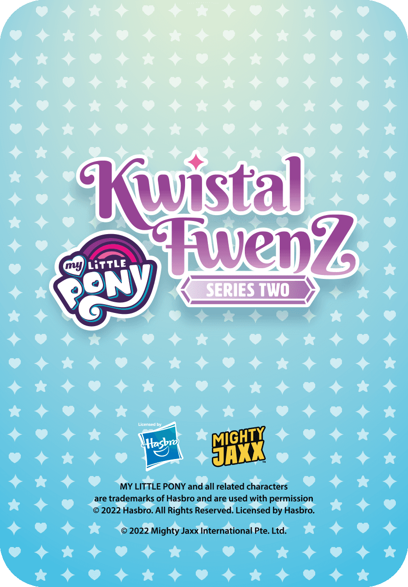 Kwistal Fwenz x My Little Pony Series 02 Character Lineup