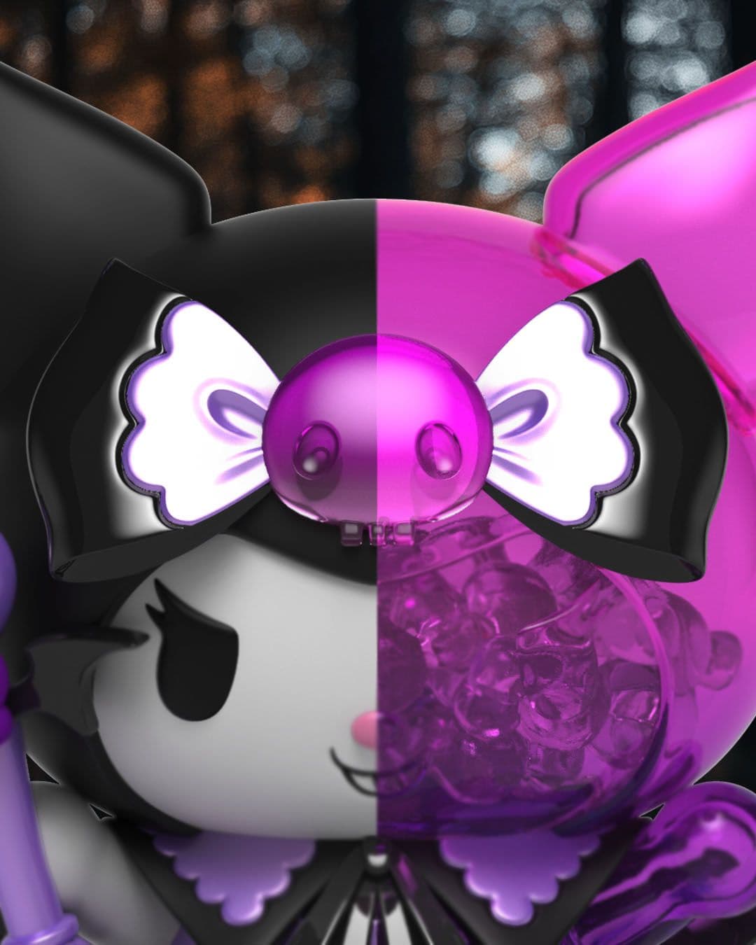 Kandy: Sanrio Kuromi Spooky Fun Series Close Up