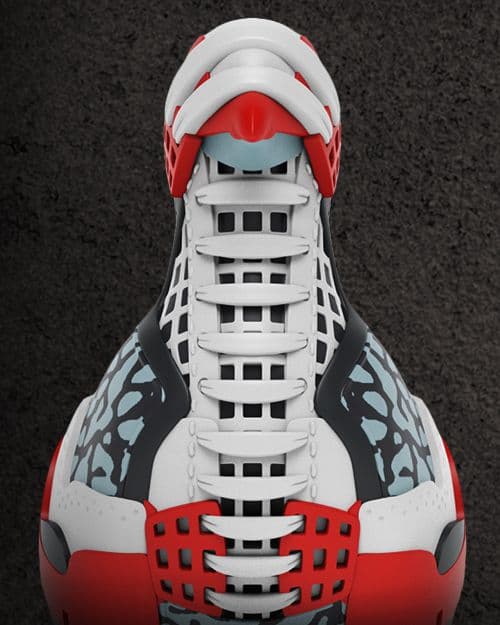 Pigeon in Flight by Jeff Staple Close Up