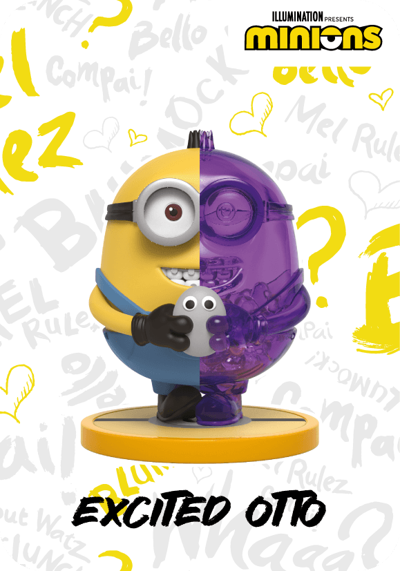 Kandy: Minions Emonions Series Character Lineup