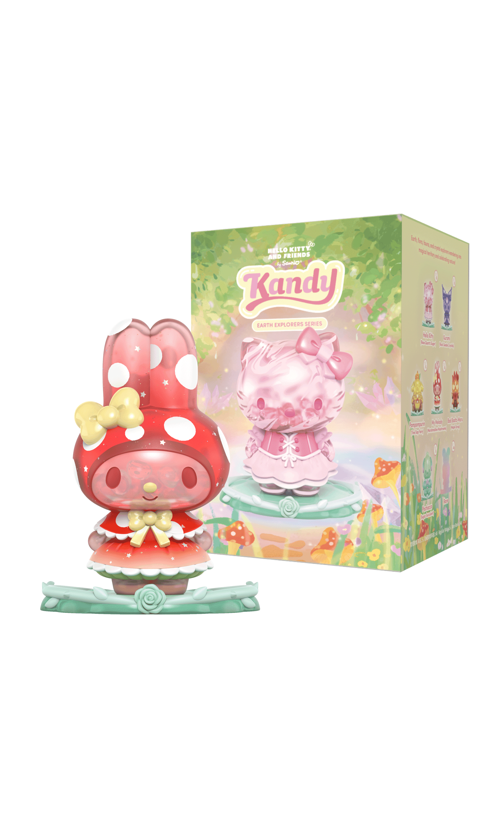Kandy: Sanrio Earth Explorer Series Character Lineup