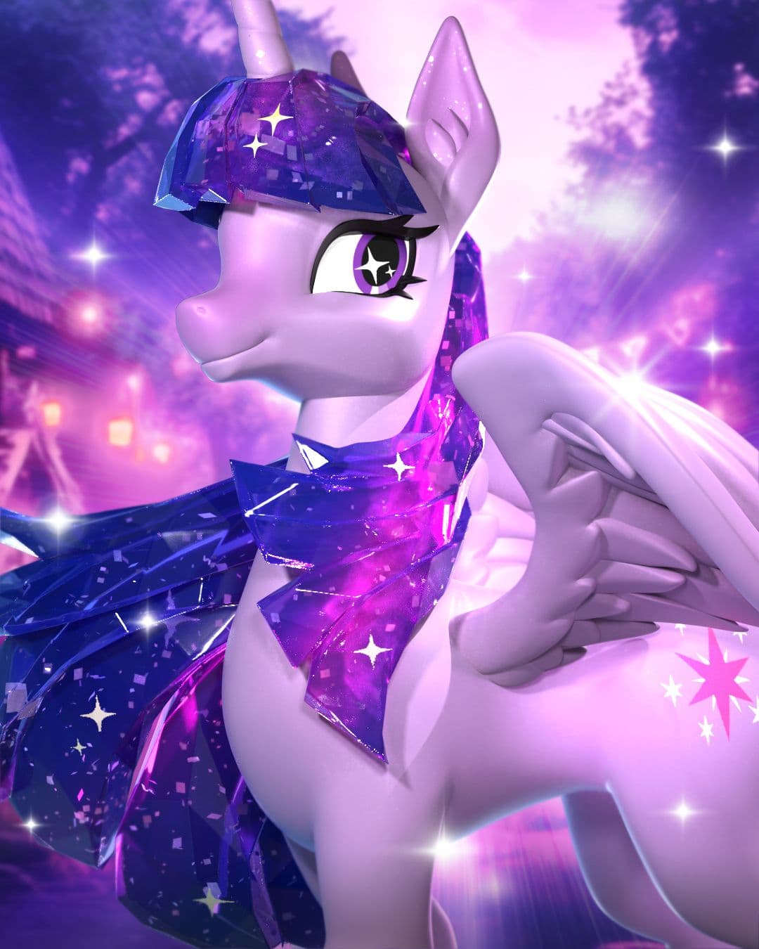 Kwistal Plus: My Little Pony Twilight Sparkle Close Up
