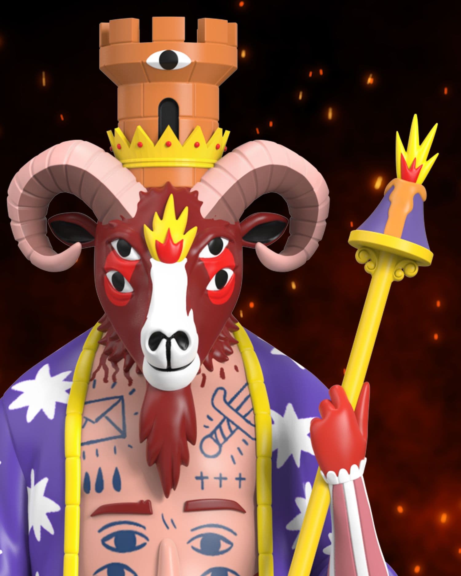 El Emperador by Ricardo Cavolo Close Up