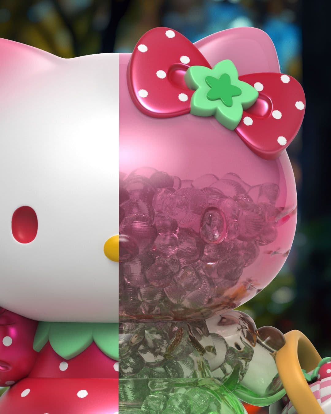 Kandy: Sanrio Hello Kitty Floral Daydream Series Close Up