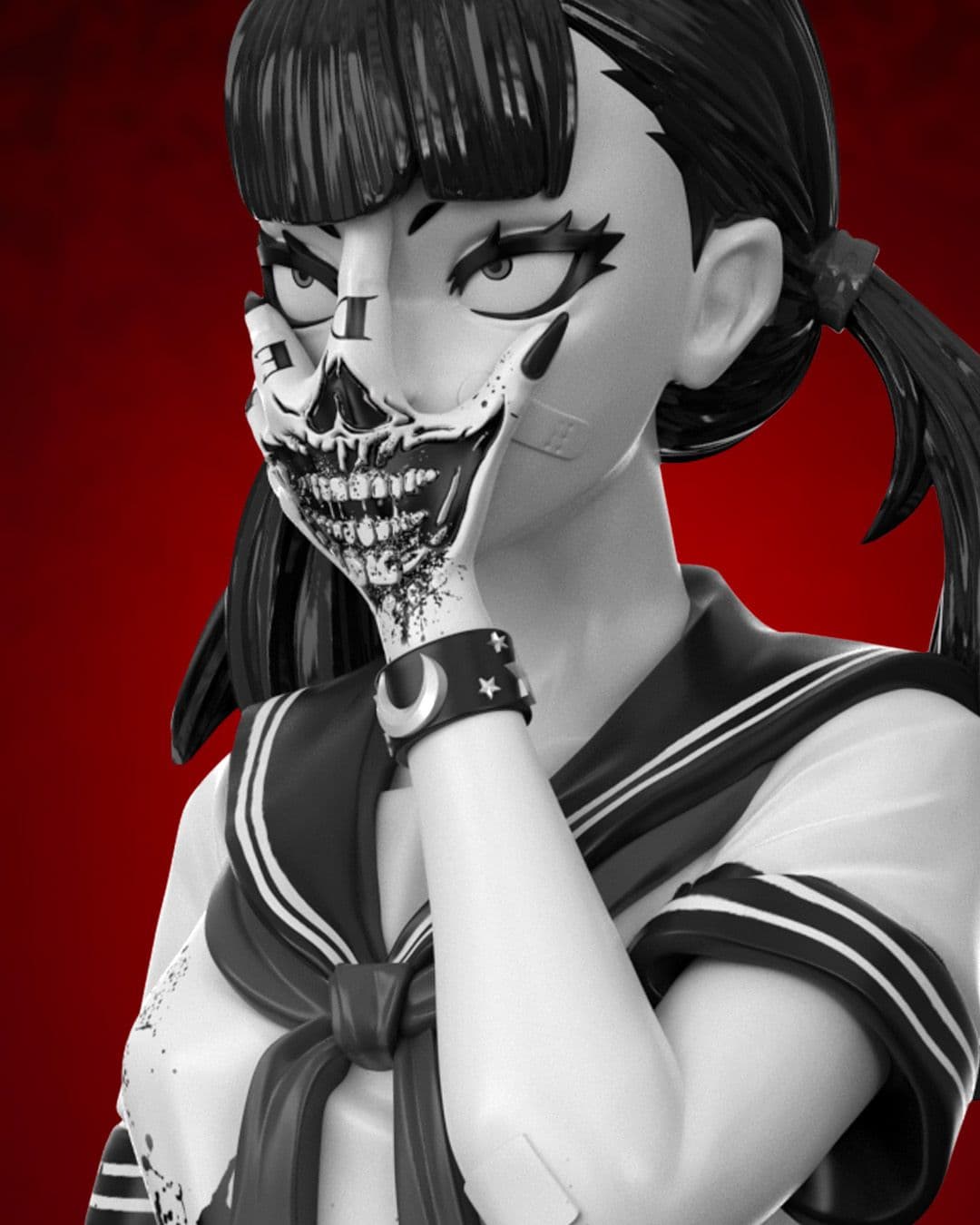 Death Stare by Zombie Makeout Club Close Up