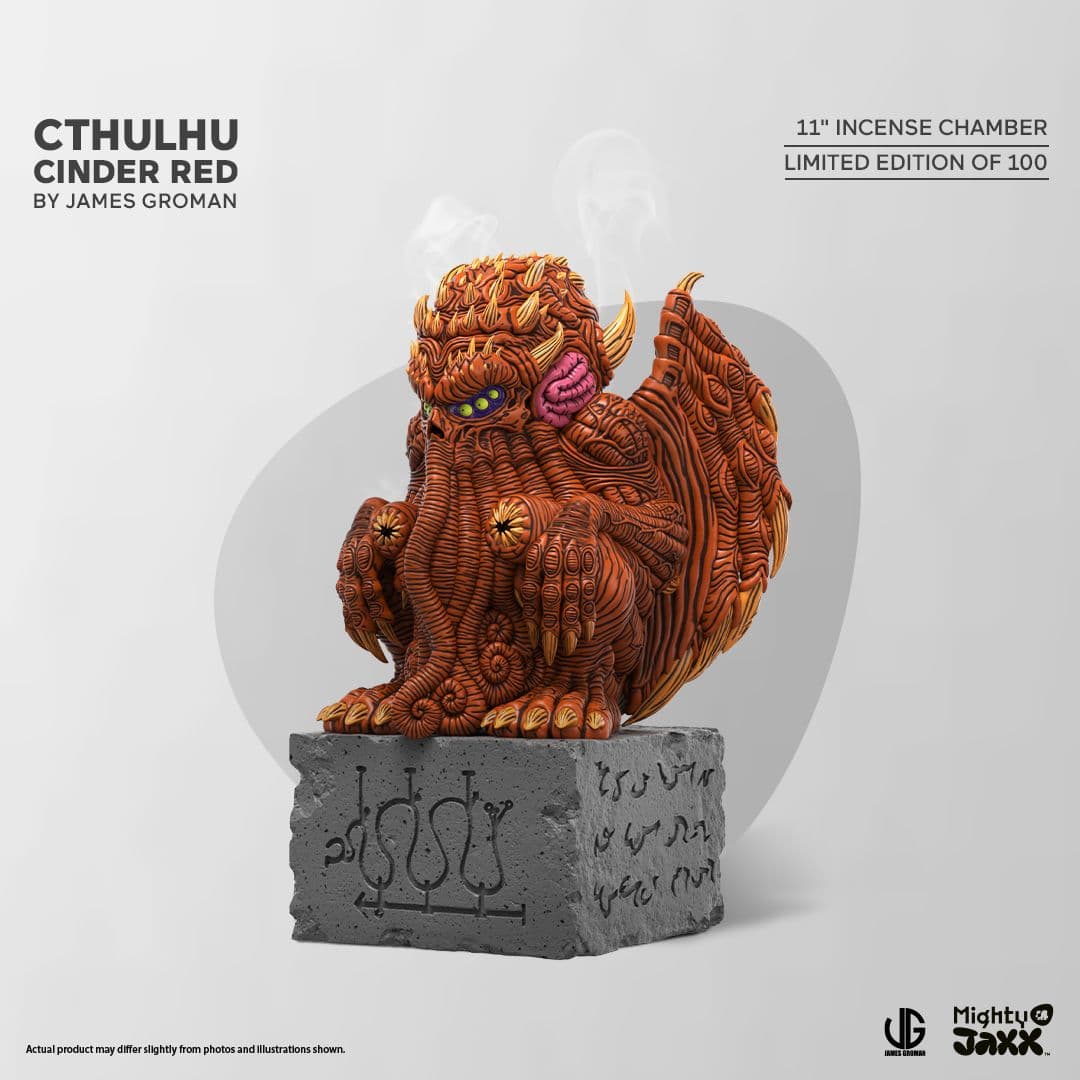 Cthulhu (Cinder Red) by James Groman PRODUCT DETAILS
