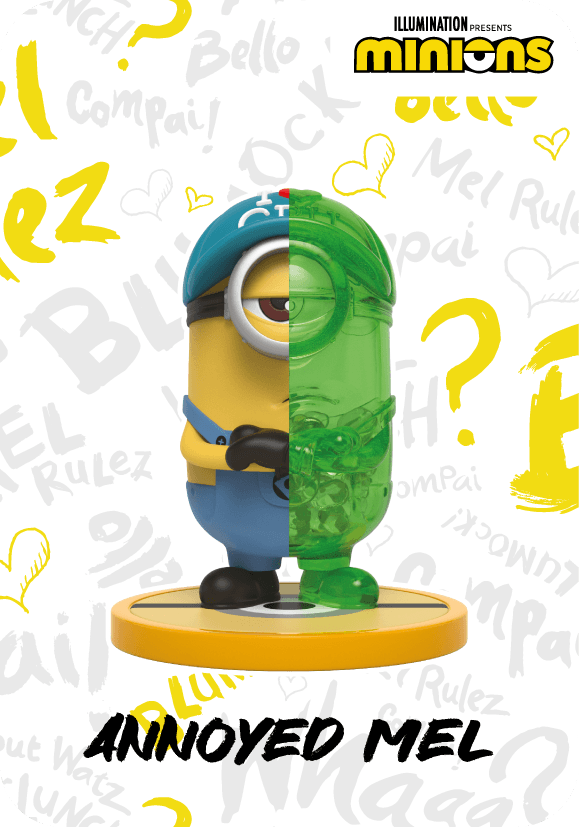 Kandy: Minions Emonions Series Character Lineup