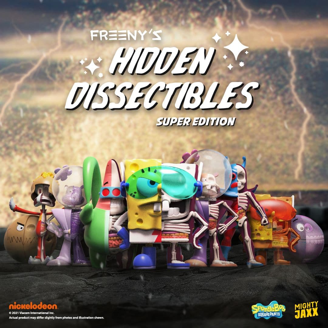 Freeny’s Hidden Dissectibles : SpongeBob SquarePants Series 04 (Super Edition) PRODUCT DETAILS
