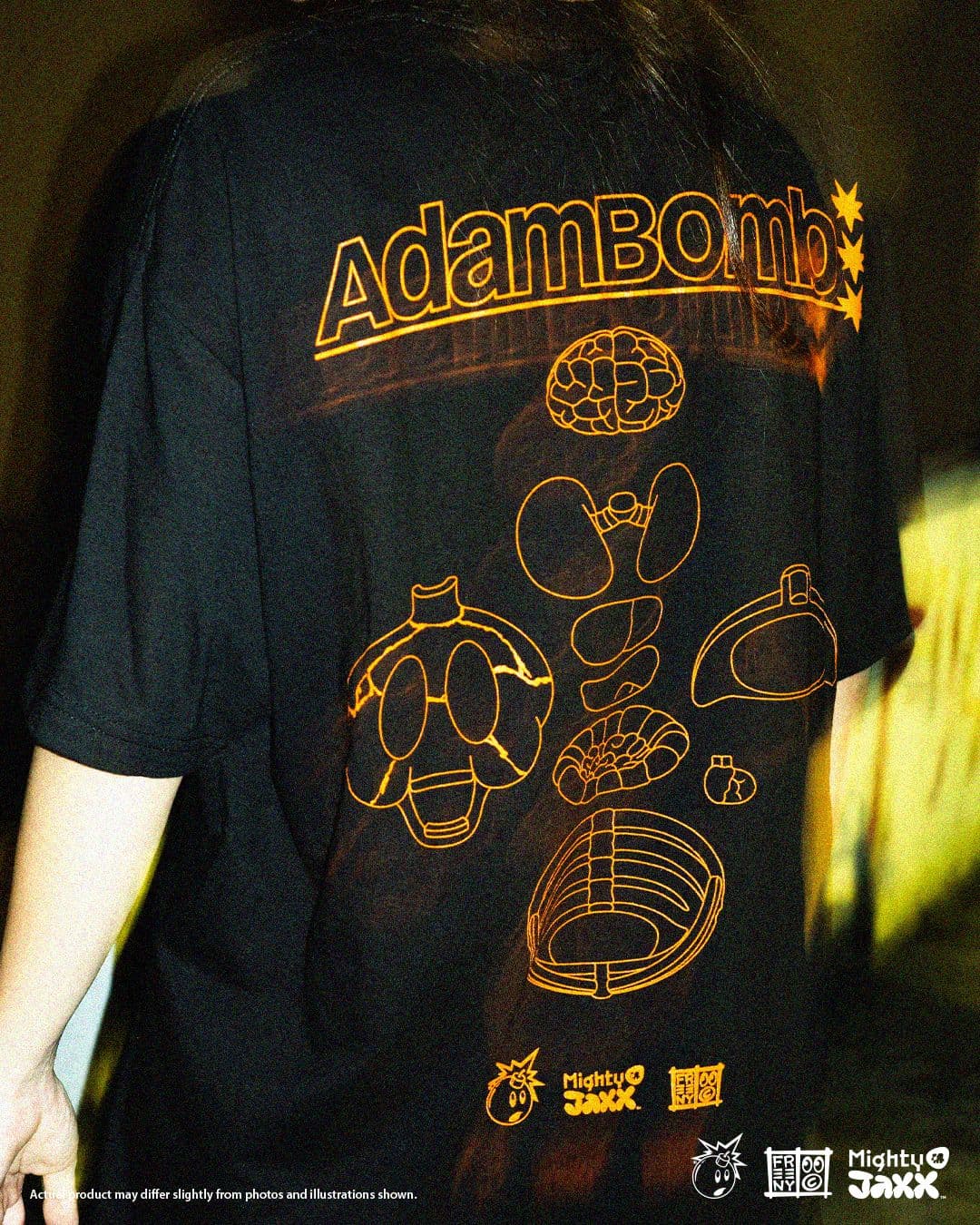 XXPLAY: Adam Bomb by The Hundreds - T-Shirt Close Up