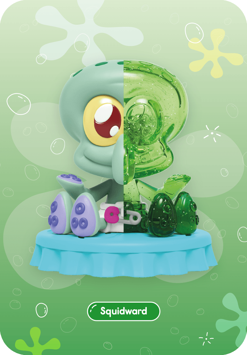 Kandy X SpongeBob SquarePants (Soda Edition) Character Lineup