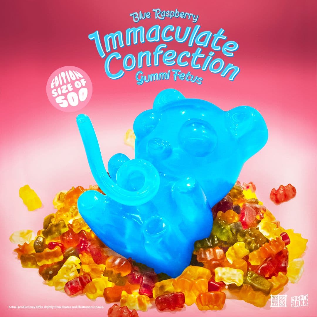 Immaculate Confection: Gummi Fetus (Blue Raspberry Edition) by Jason Freeny PRODUCT DETAILS