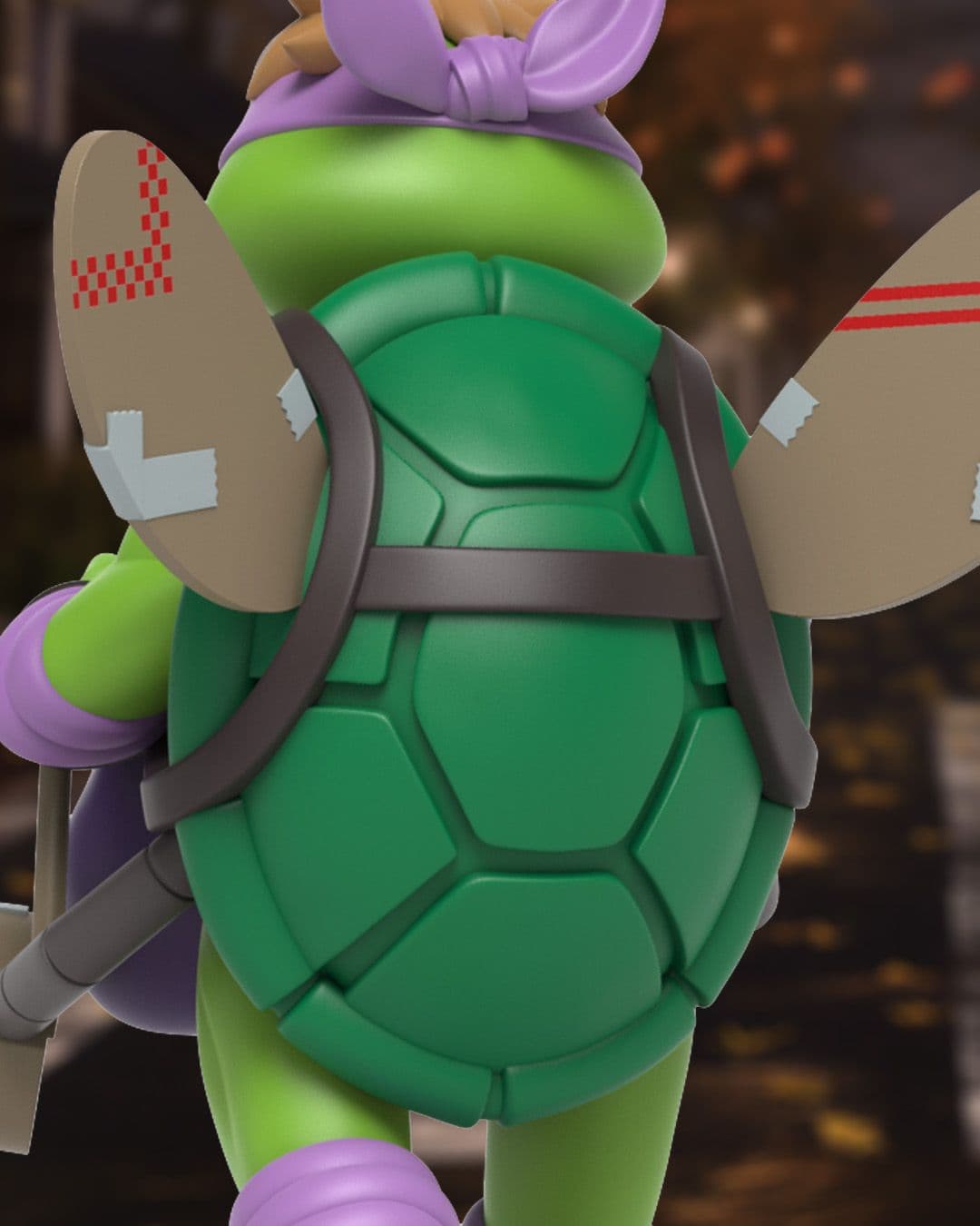 Remixx: Teenage Mutant Ninja Turtle Donatello Cowa-BOO-nga! Close Up