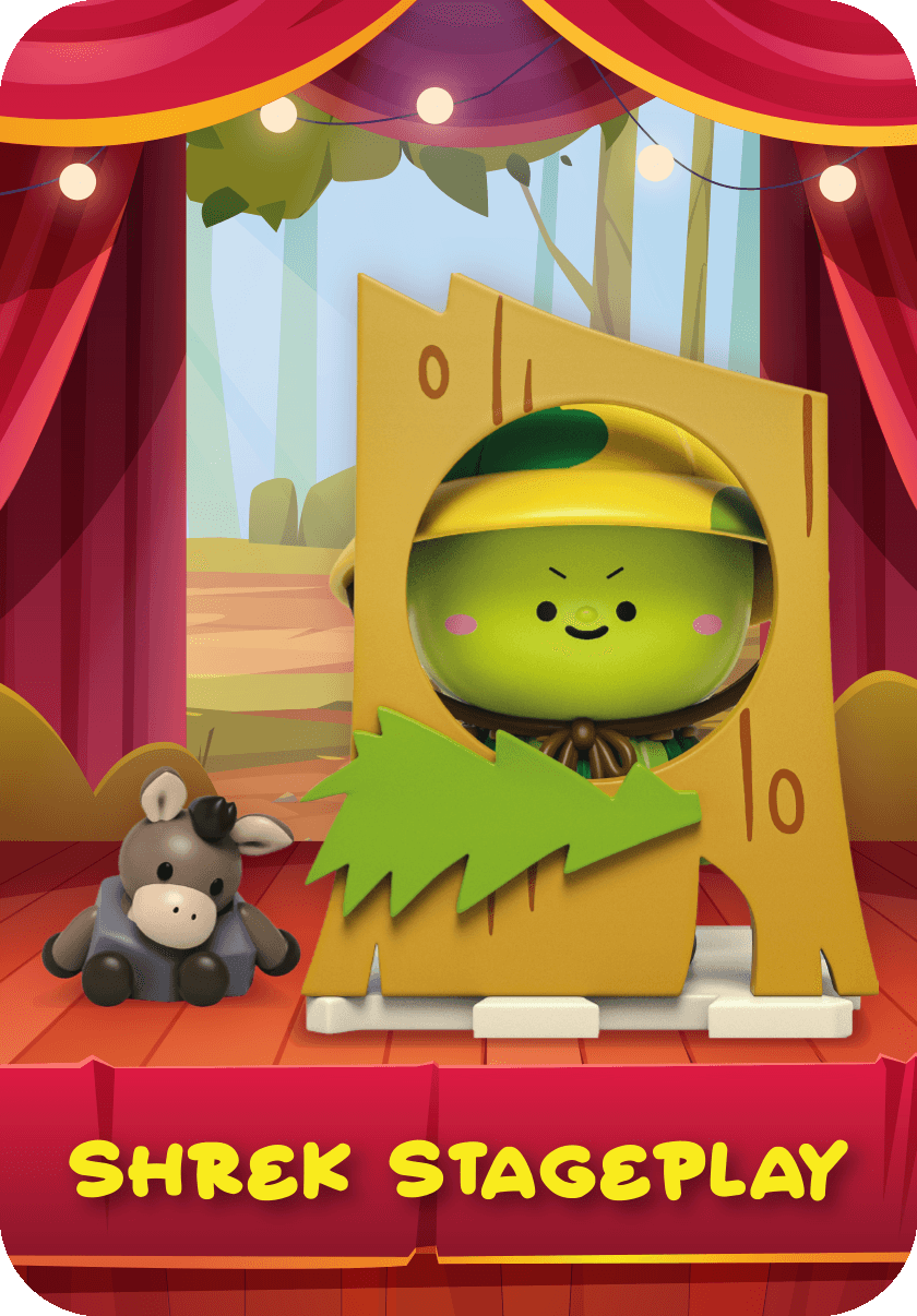 Kiddo x Shrek Character Lineup