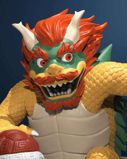 Ukiyo-E Rickshaw Kart: Turtle Daimao by Jed Henry Close Up