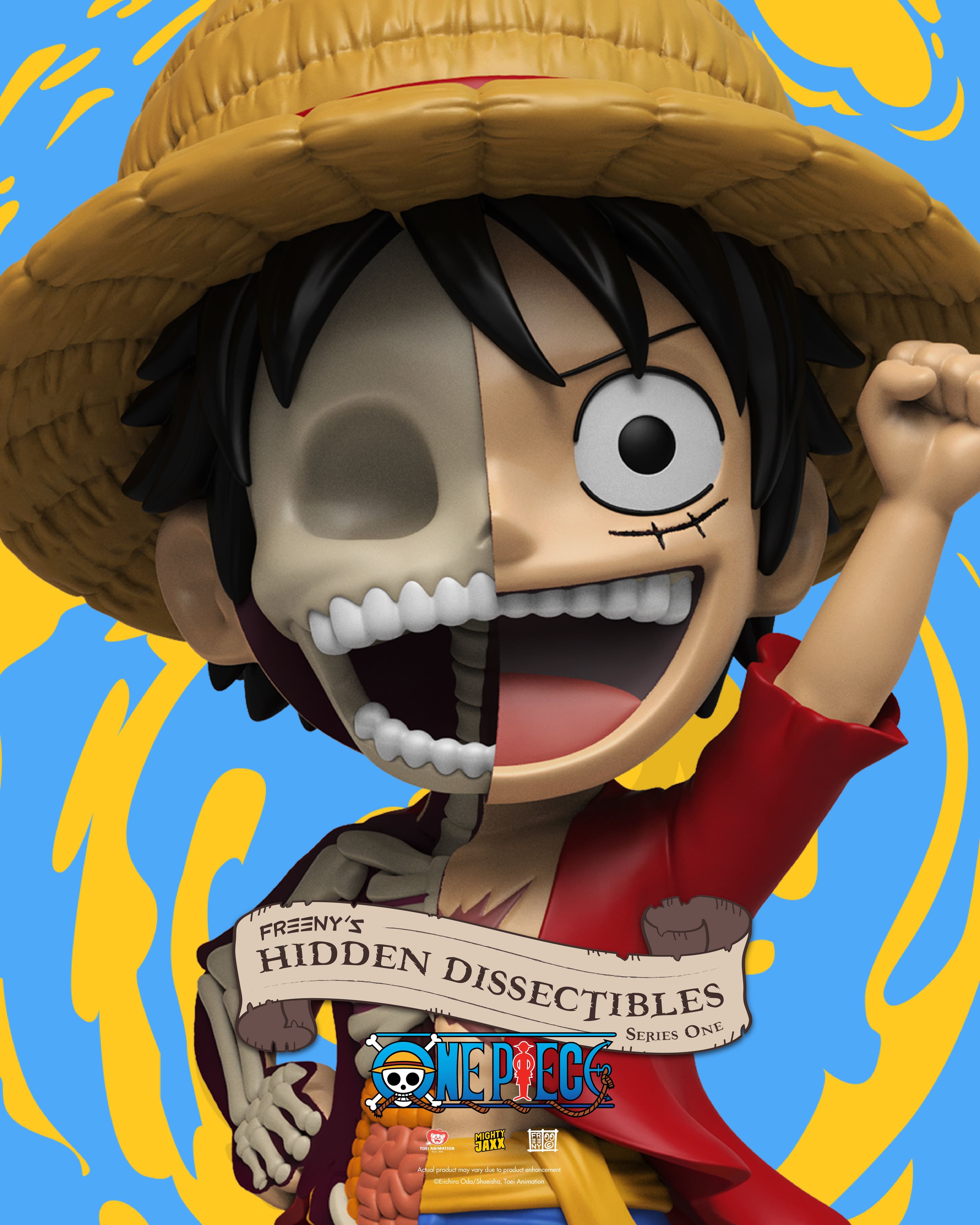 Freeny's Hidden Dissectibles: One Piece Luffy, Zoro and Sanji Close Up