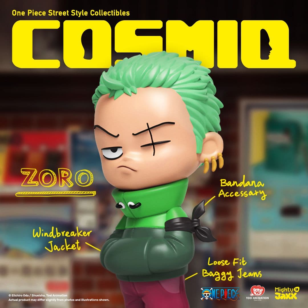 CosmiQ x One Piece: Zoro PRODUCT DETAILS
