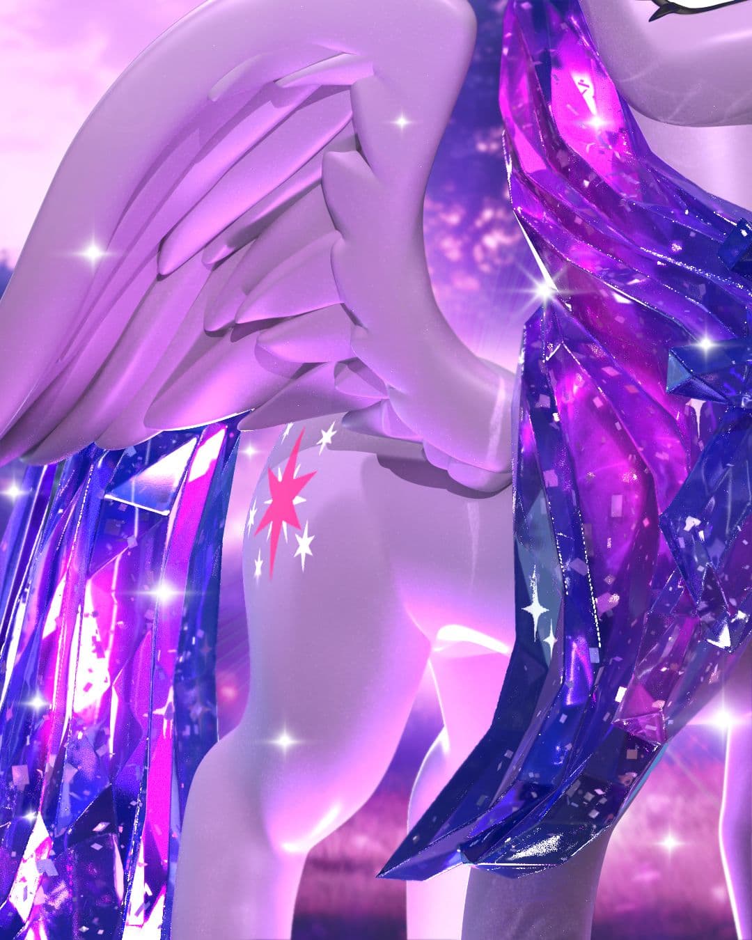 Kwistal Plus: My Little Pony Twilight Sparkle Close Up