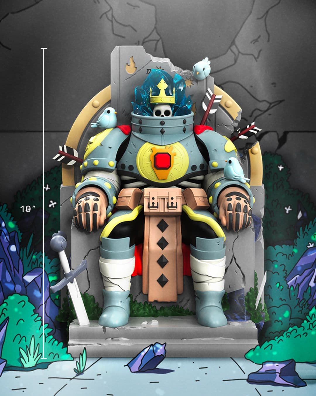 BirdKing: Throne by CROM Close Up