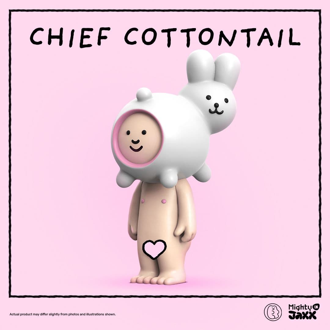 Chief Cottontail by Goodmorningtown Close Up