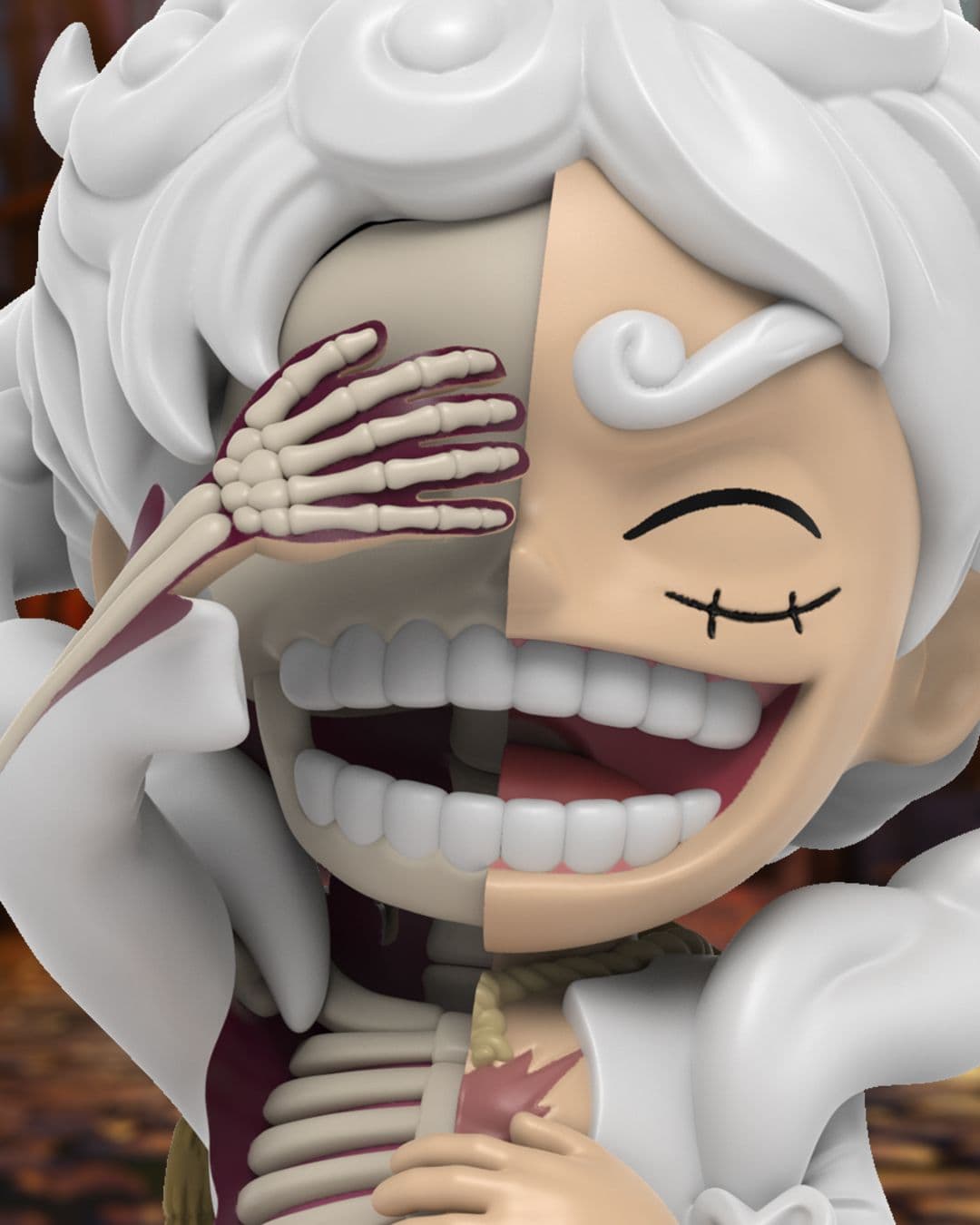 XXRAY: One Piece Luffy Gear5 Wanted Series Close Up