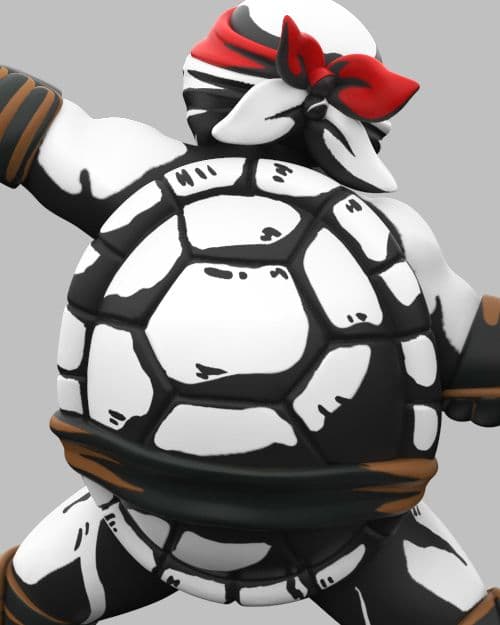 Teenage Mutant Ninja Turtles Pizza Bomber Close Up