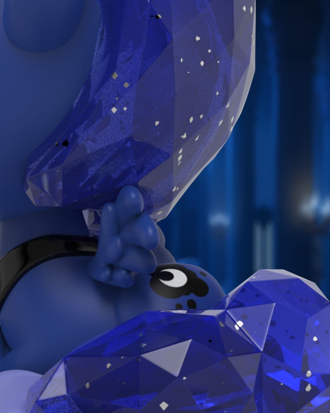 Kwistal: My Little Pony Princess Luna Memories Edition Close Up