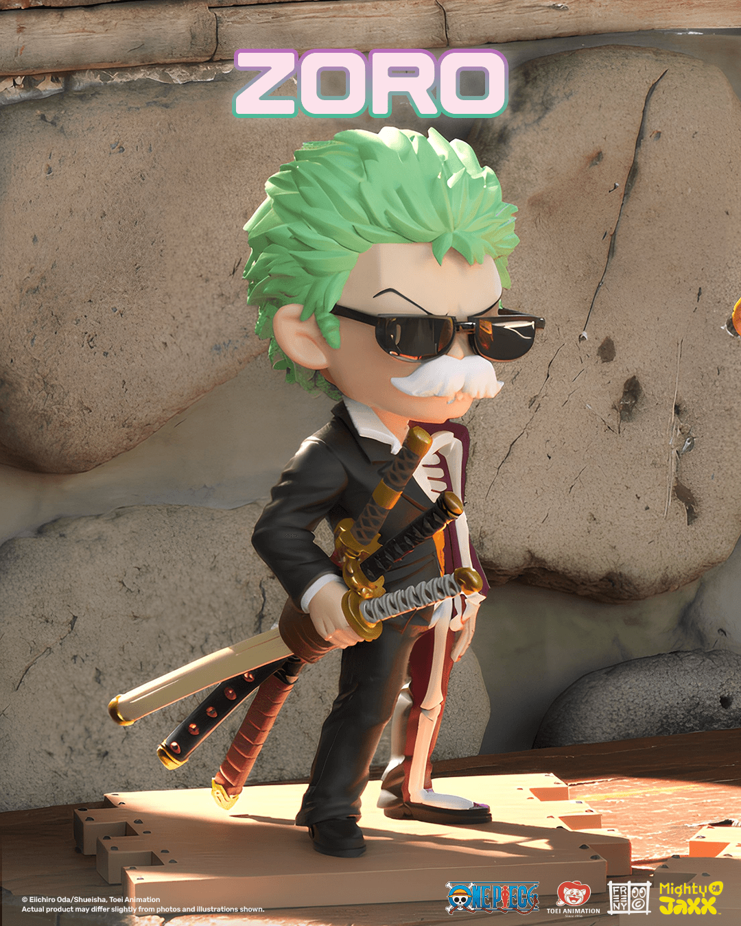 Mighty Jaxx XXRAY: One Piece Supernova Series Part 1 - Zorro